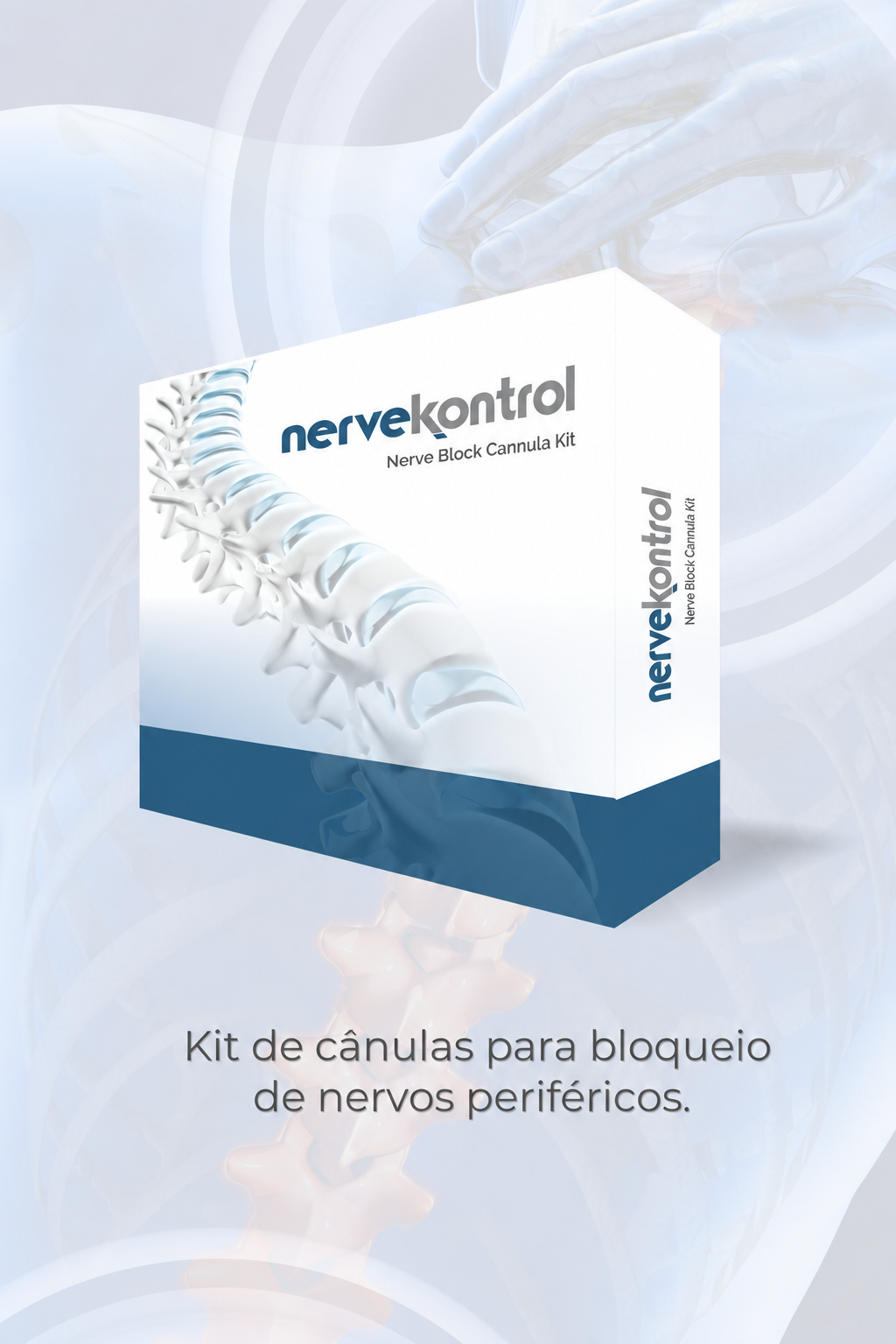 Imagem oficial do Kit Cânula NerveKontrol